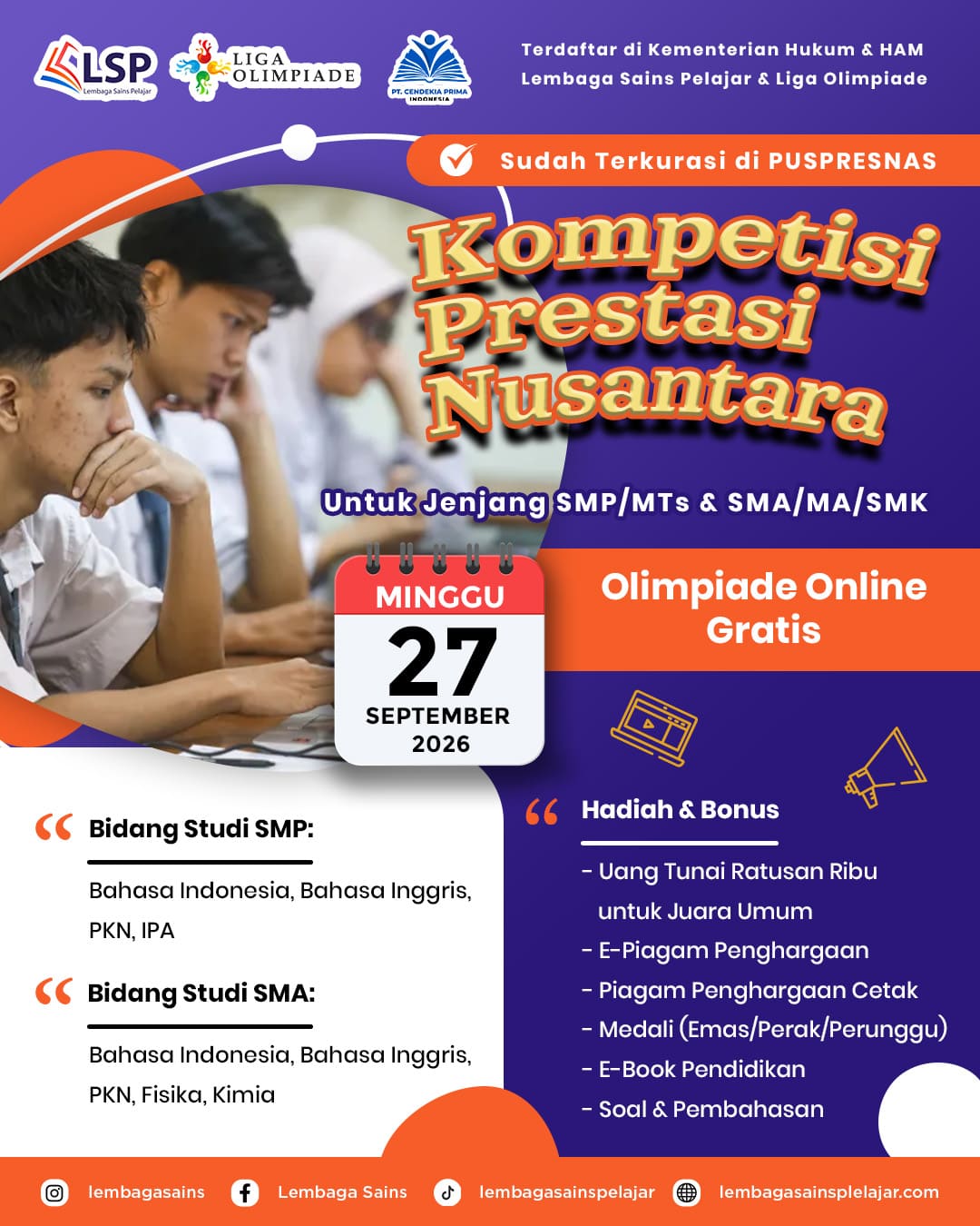 KOMPETISI PRESTASI NUSANTARA (LSP) logo