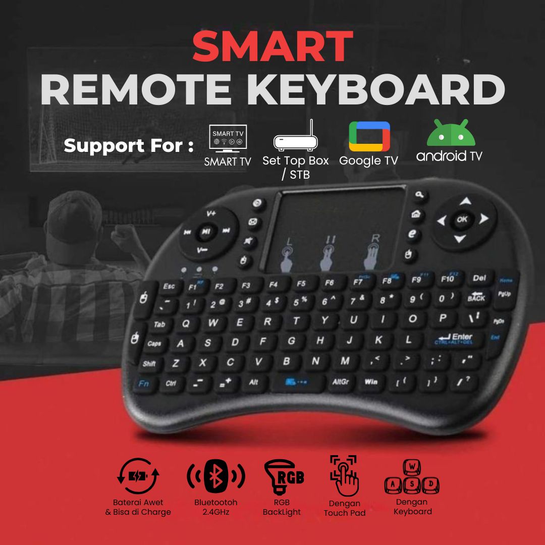 PROMO SMART REMOTE KEYBOARD BK logo