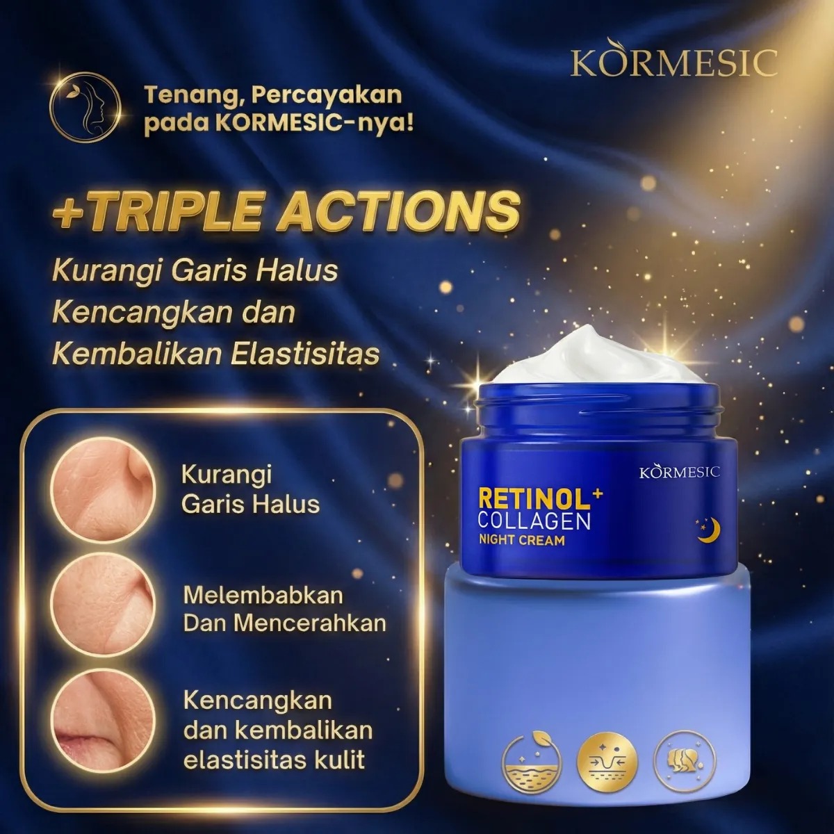 Kormesic Noctera Glow Cream BPOM DD/4