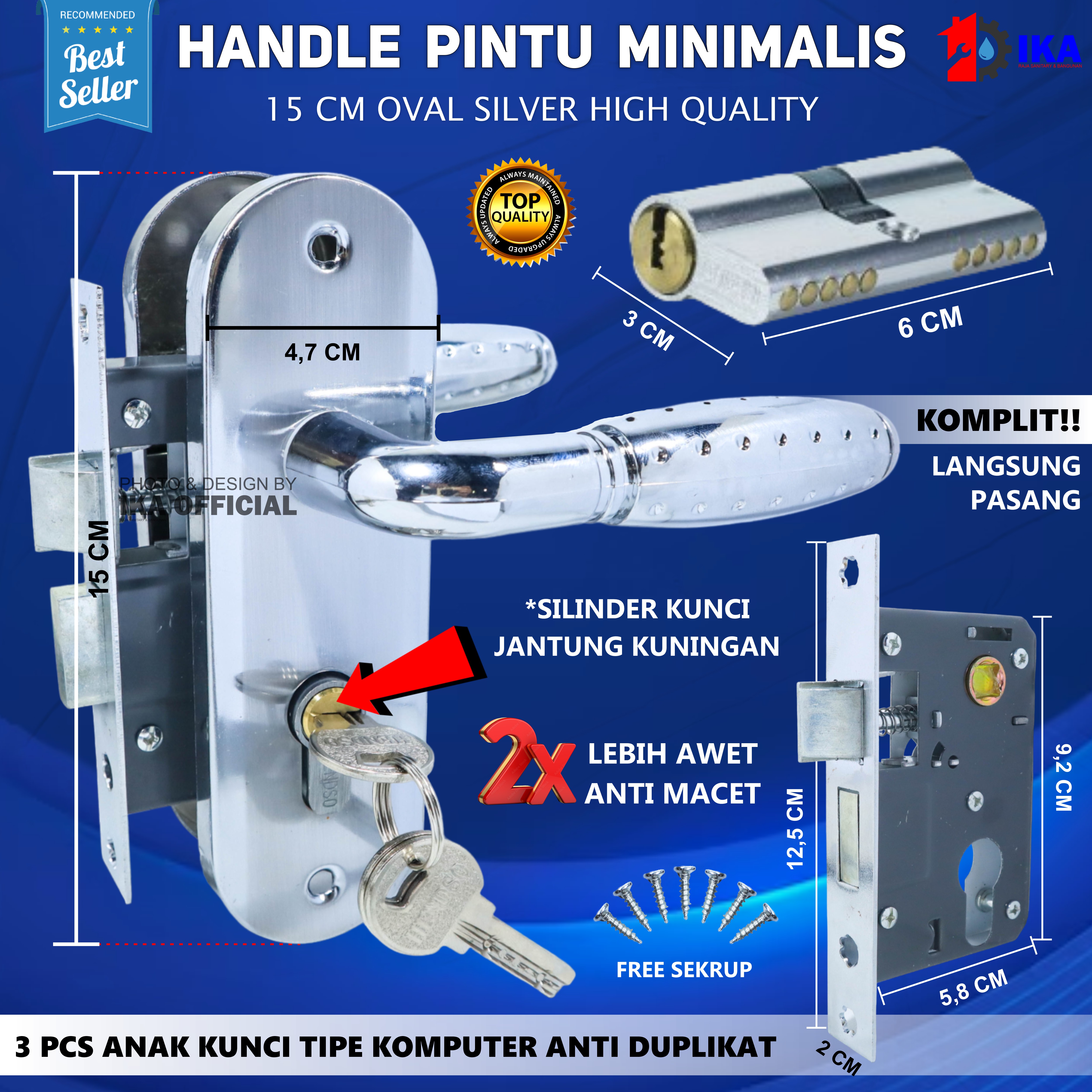 MERK SLOT HANDLE PINTU DAN JENDELA SLIDE