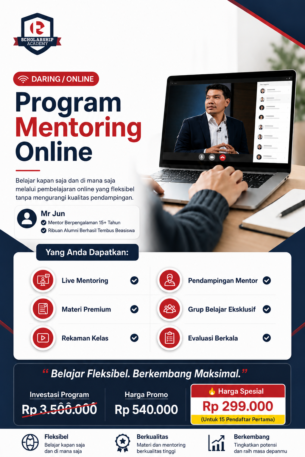 Mentoring Beasiswa-(Online Class) logo