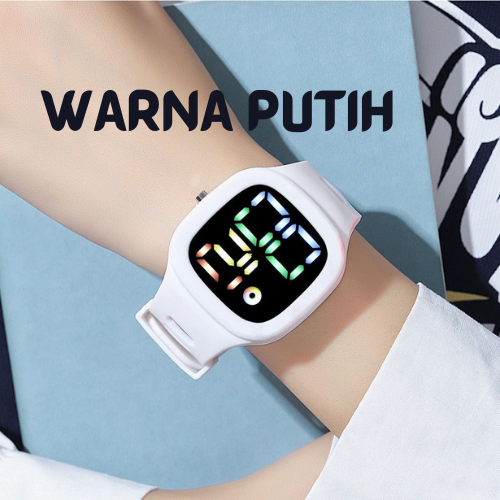 JAM TANGAN LED PRIA WANITA  PREMIUM TAHAN AIR