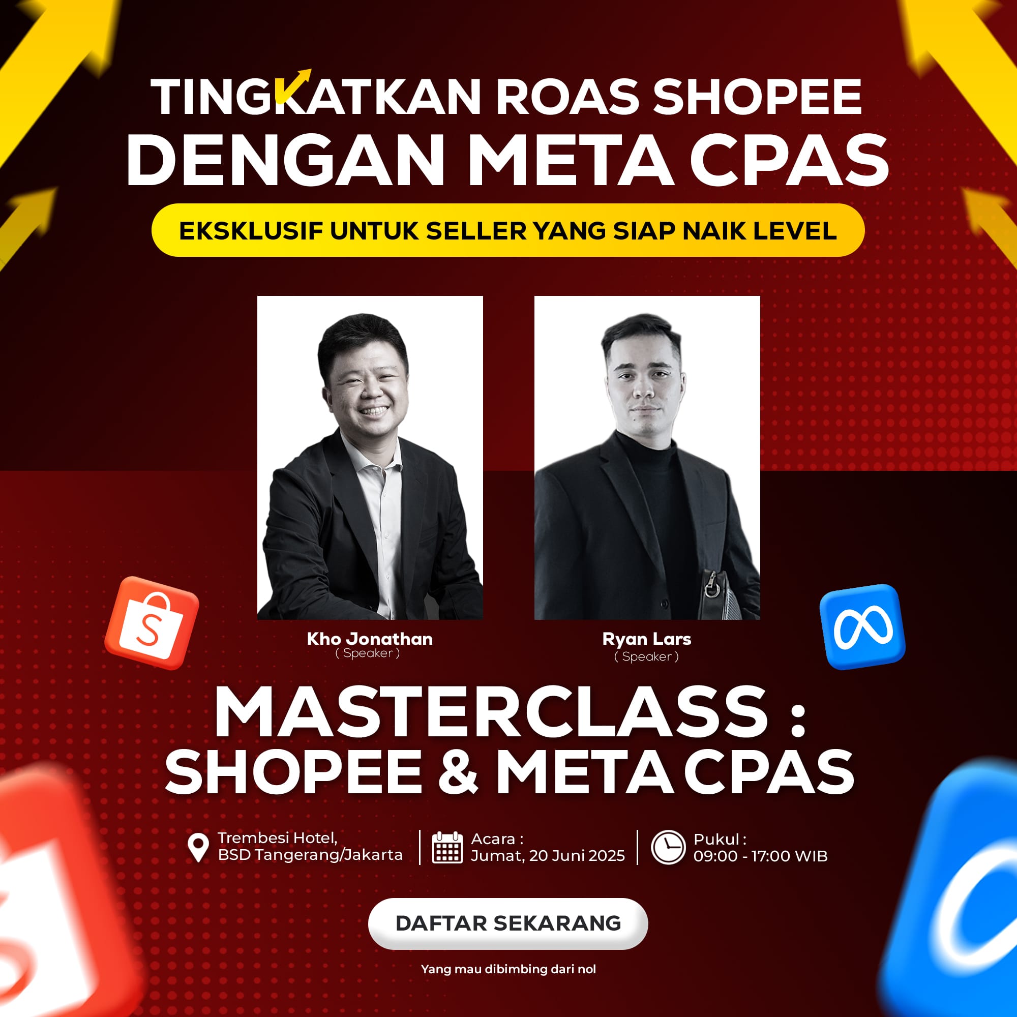 Masterclass: Shopee X CPAS logo