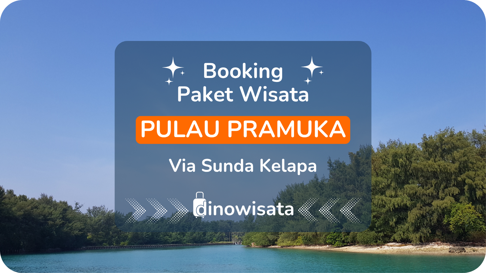 Pembayaran DP [Down Payment] Booking Paket Wisata Pulau Tidung Via Sunda Kelapa [DP Rp.450.000/org] logo
