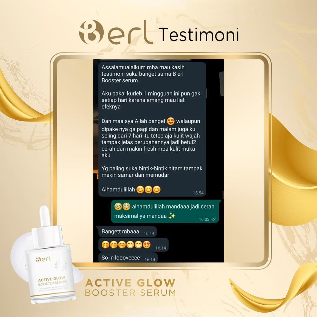 B ERL Active Glow Booster