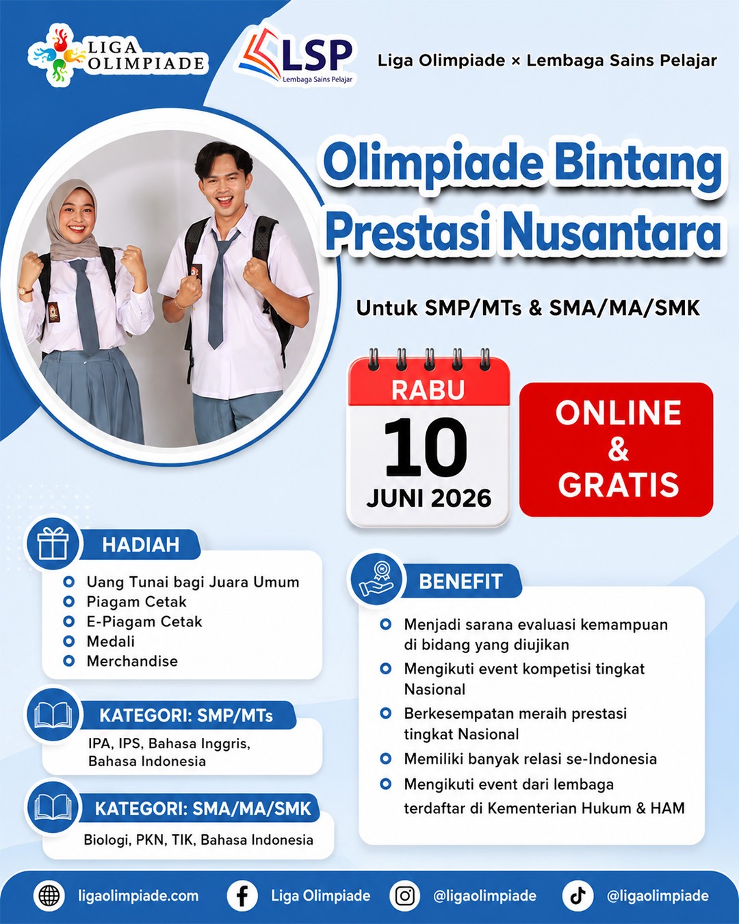 OLIMPIADE BINTANG PRESTASI NUSANTARA 2026 logo