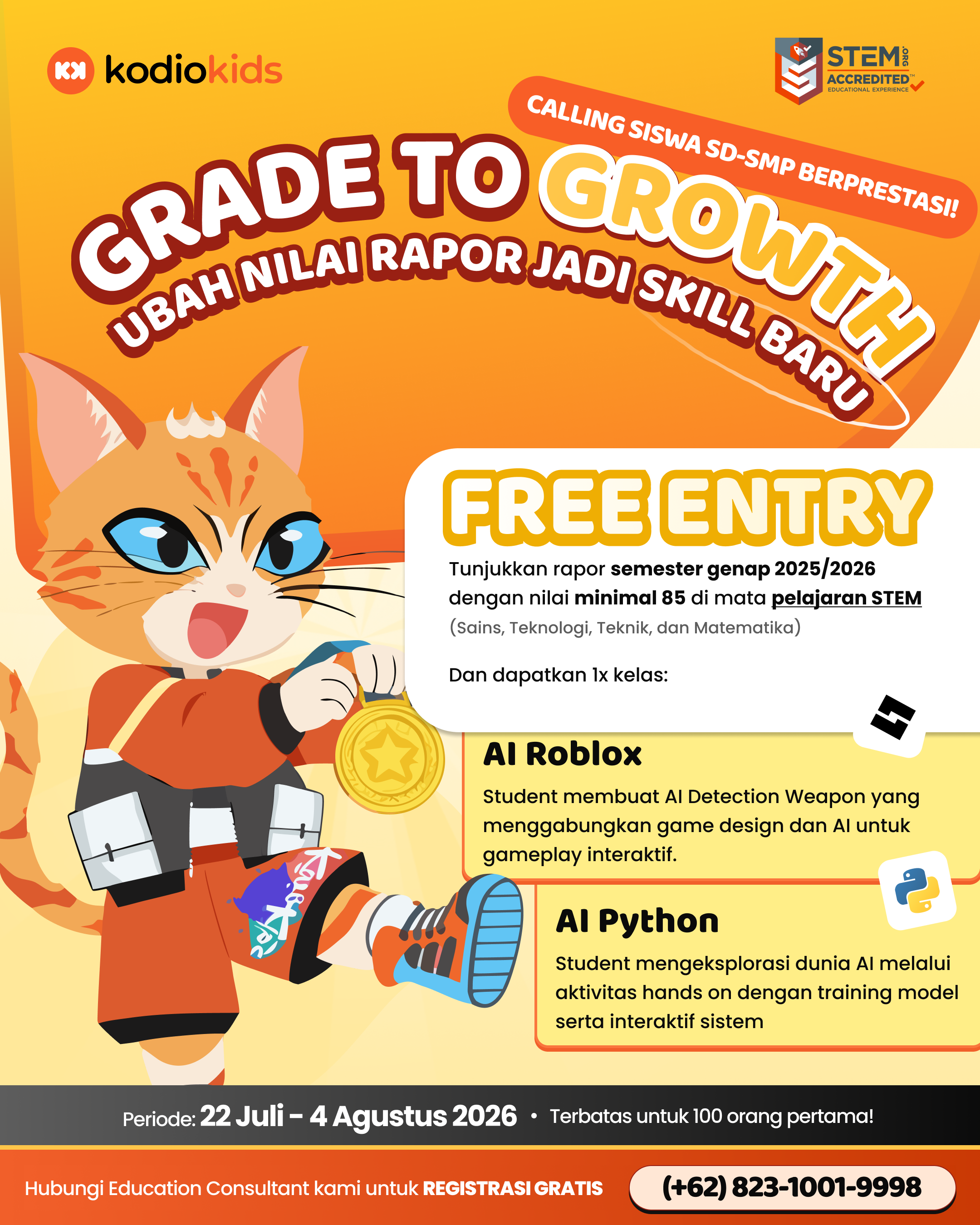Kodiokids Grade to Growth logo