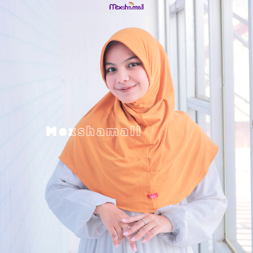 Mexshamall-jilbab Bergo Hamidah Jersey Premium