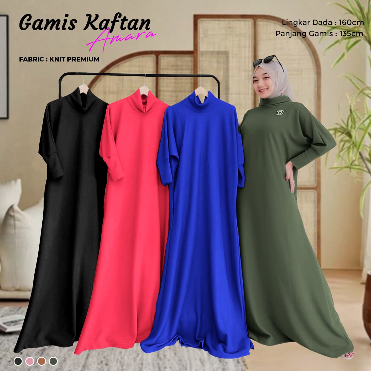 Gamis Kaftan Knit logo