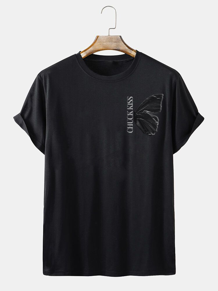 Chuck Kiss Black Butterfly logo