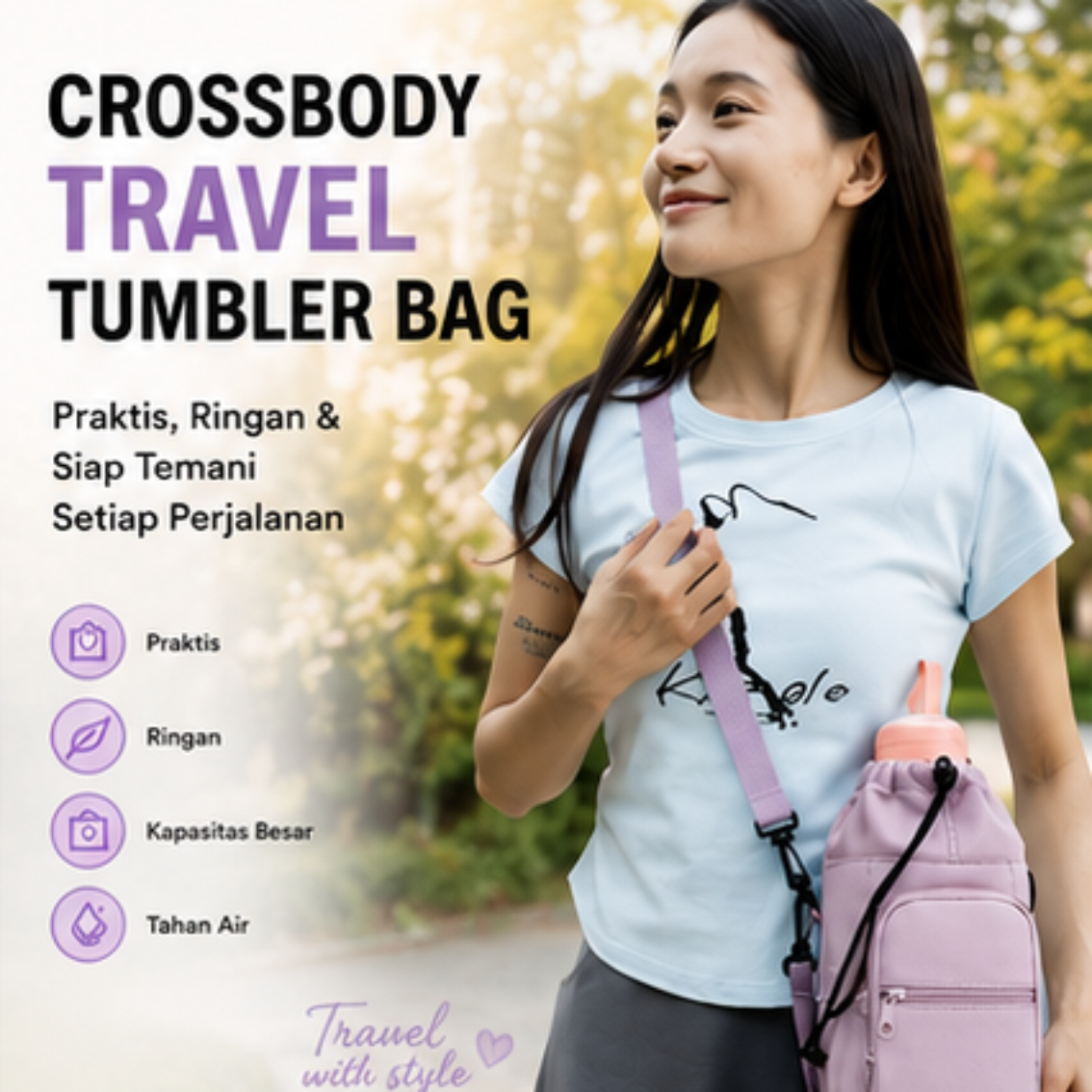 Travel Tumbler Bag