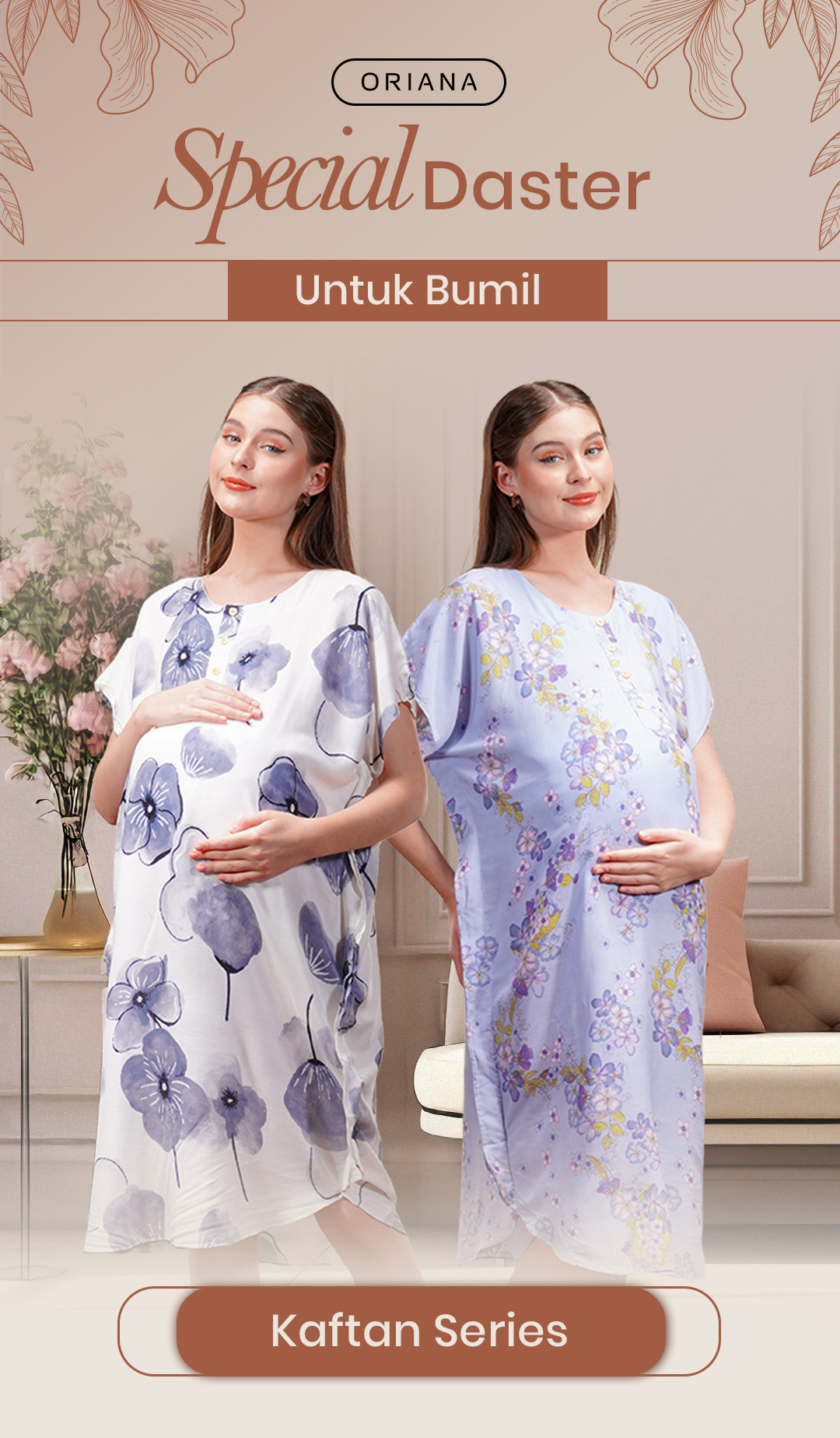 # FADS - Homewear Kaftan Anneira, Lyan, Florance Bumil (129k - 2 Piece) ASC logo
