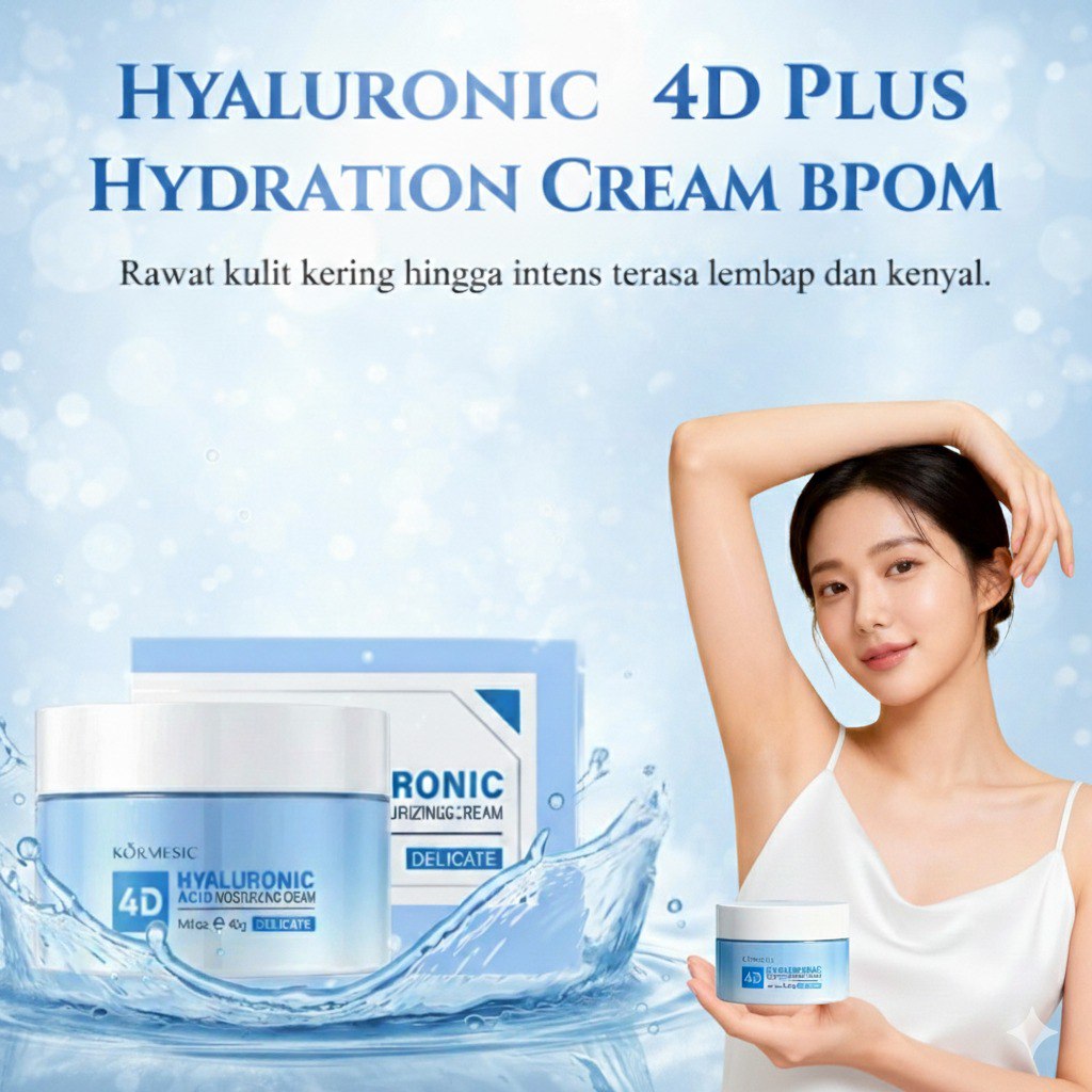Hyaluronic 4D Plus Hydration Cream BPOM SH77-813 logo