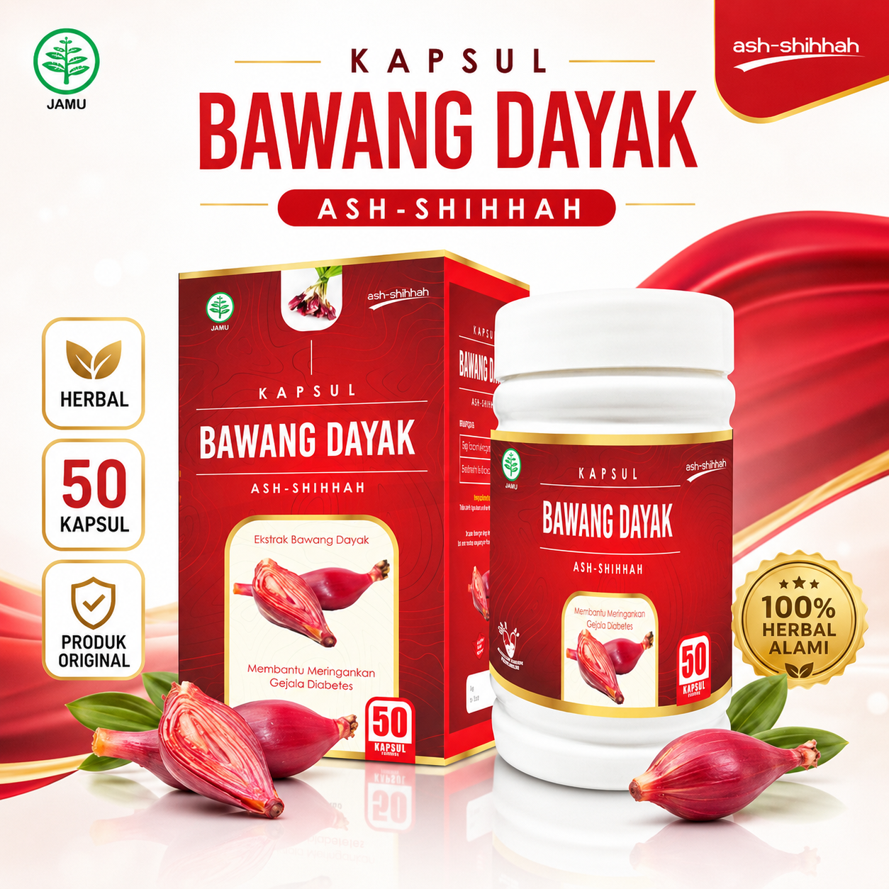 KAPSUL BAWANG DAYAK logo