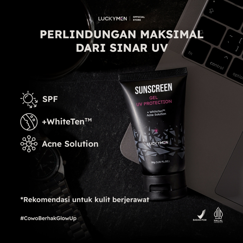 Luckymen Sunscreen Gel - LP