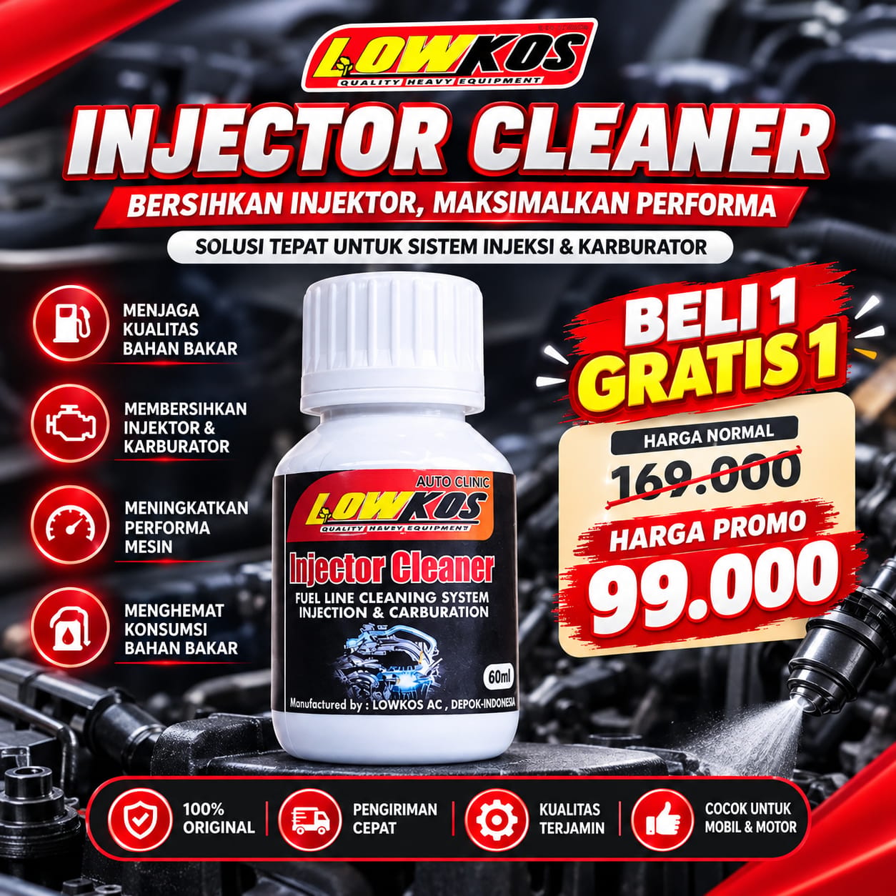 INJECTOR CLEANER MT RB1 logo
