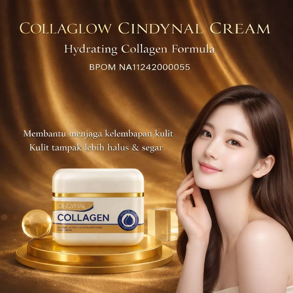 Collaglow Cindynal Cream BPOM HR62-27 Fx logo