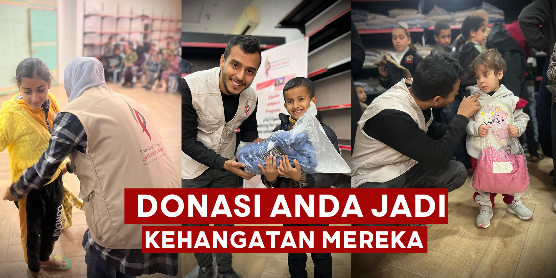 Hangatkan Gaza Hari Ini logo