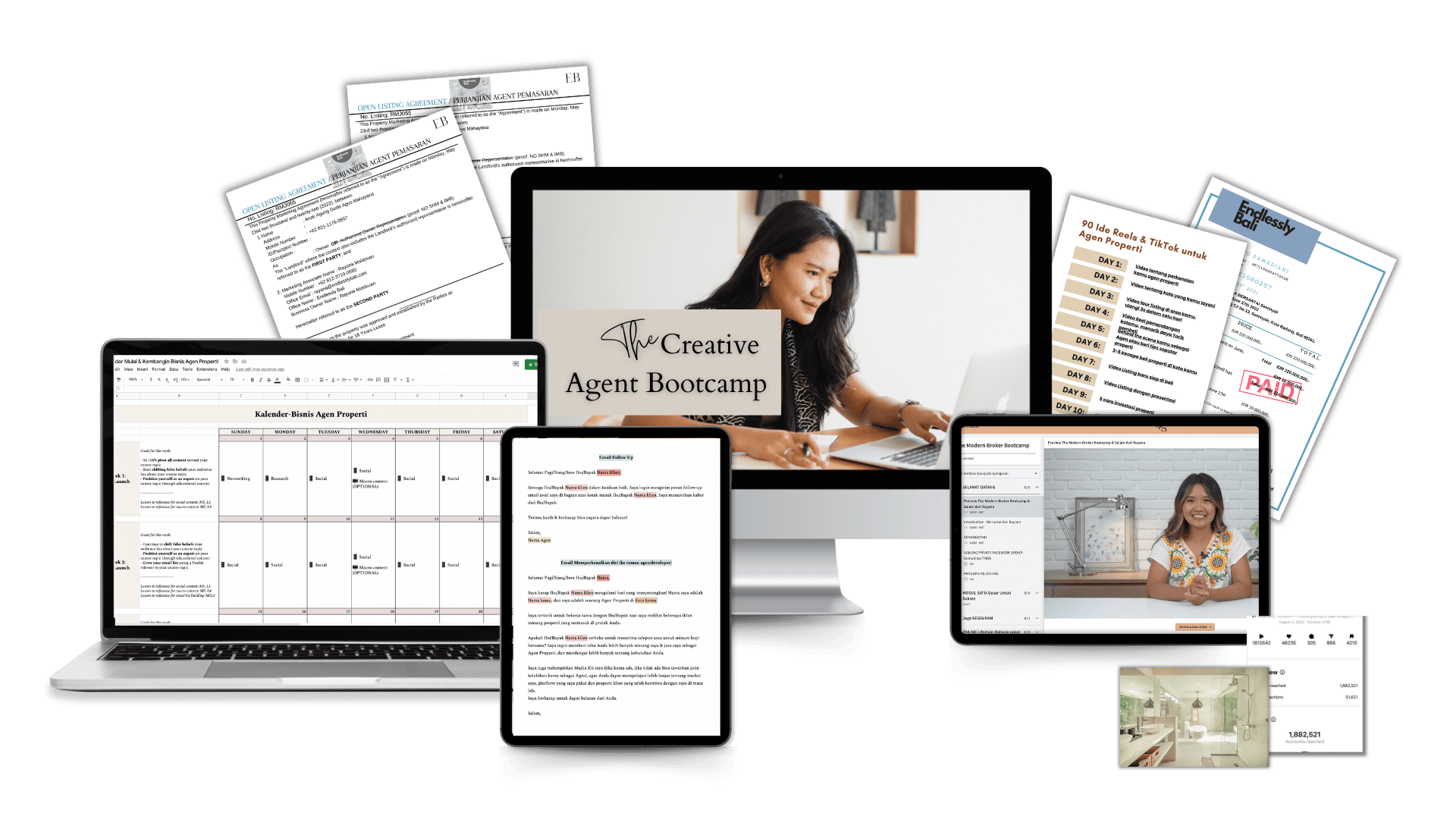 The Creative Agent Bootcamp-3x payments logo