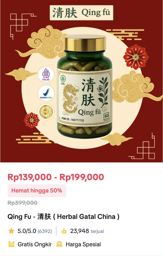 Qing Fu - 清肤 ( Herbal Gatal China ) logo