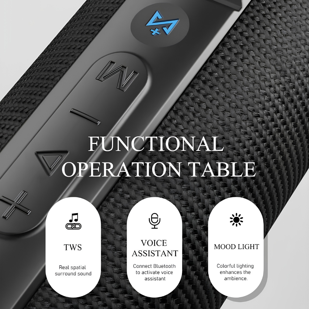 Speaker Bass Bluetooth