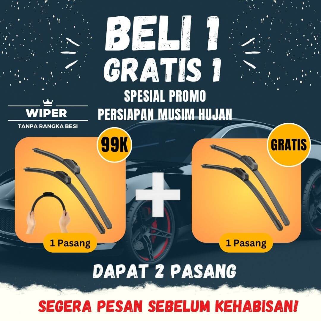 Promo Wiper 2 Pasang logo