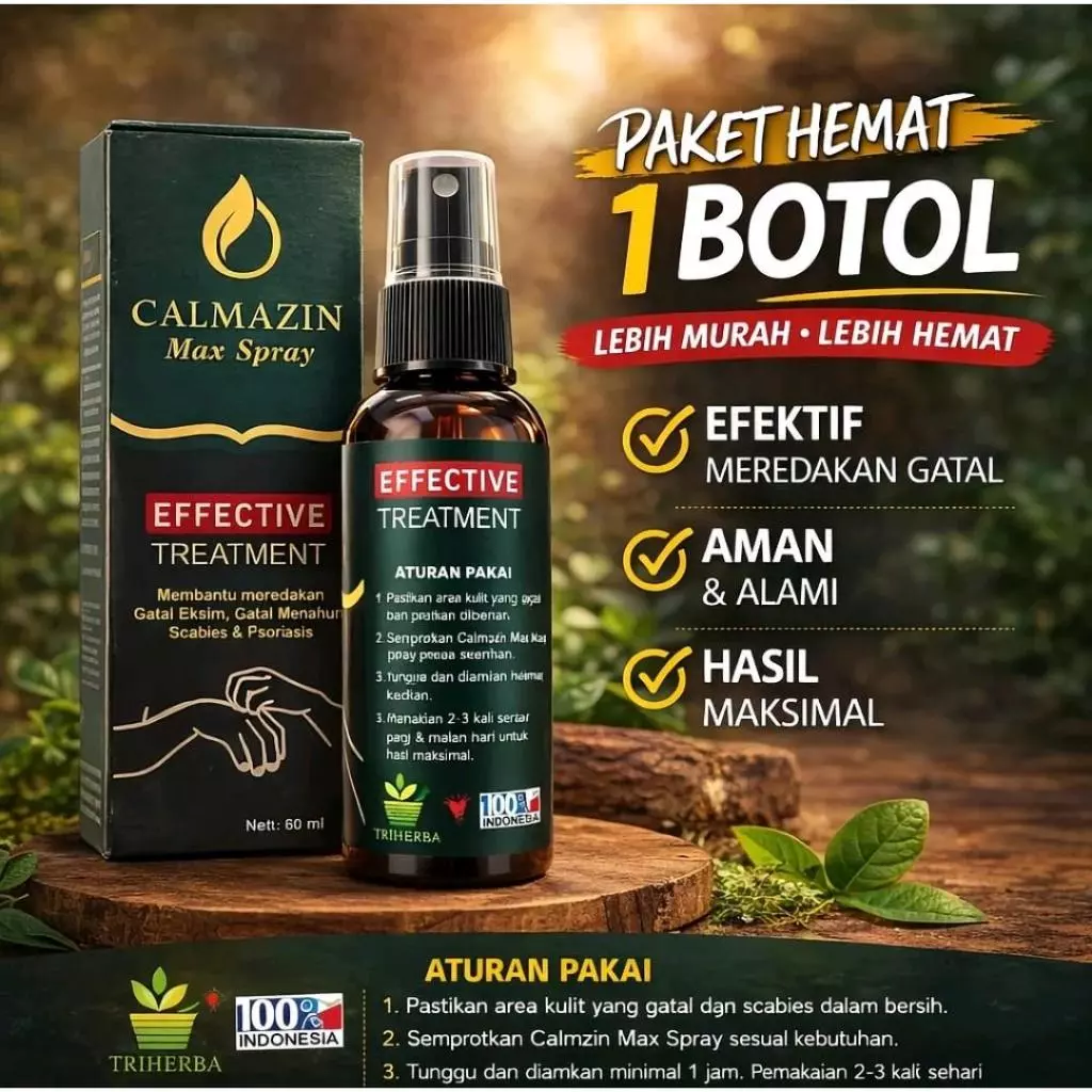 DISKON CALMAZIN SPRAY GATAL logo