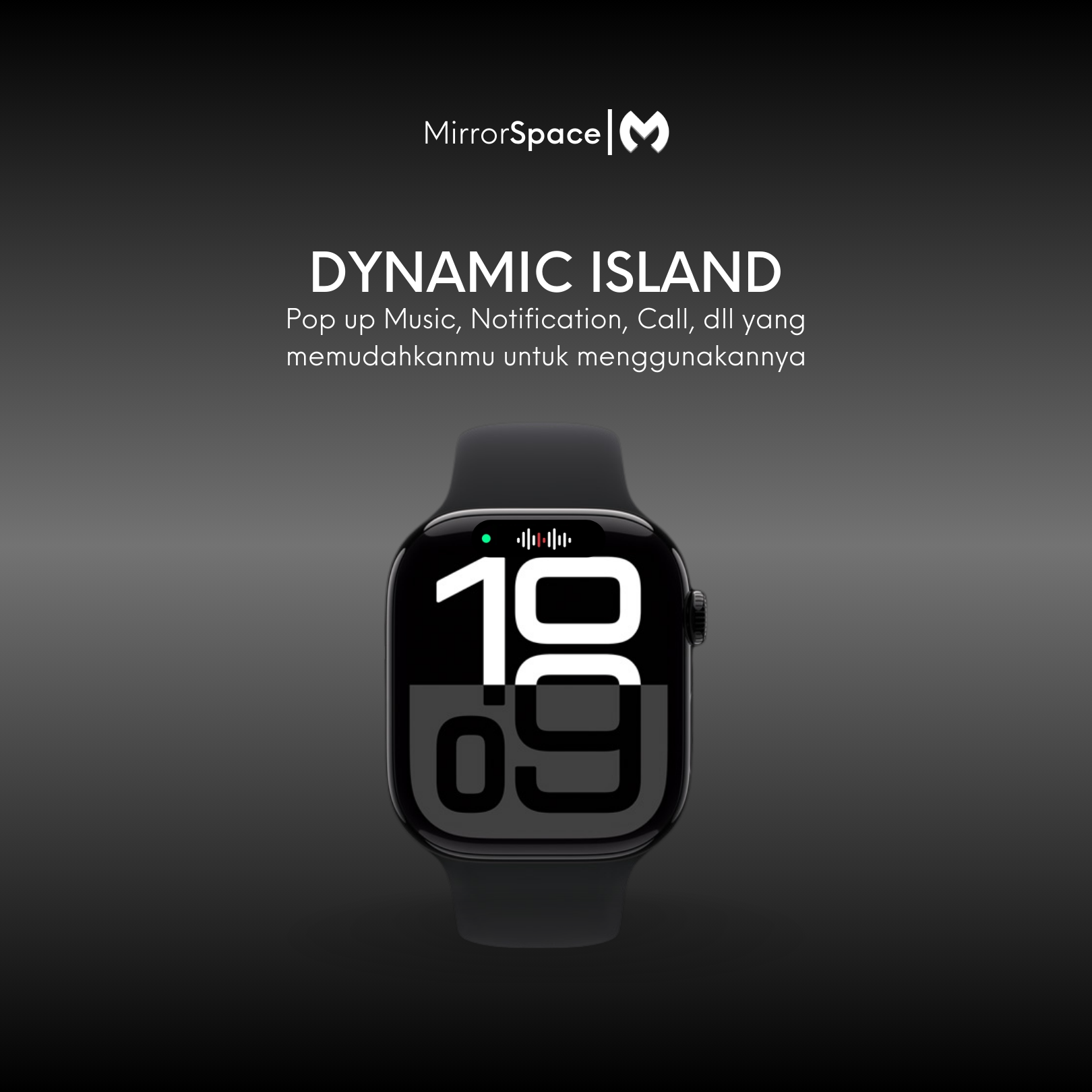 Ms Watch - MirrorSpace Series 10 with Dynamic Island - MirrorSpace