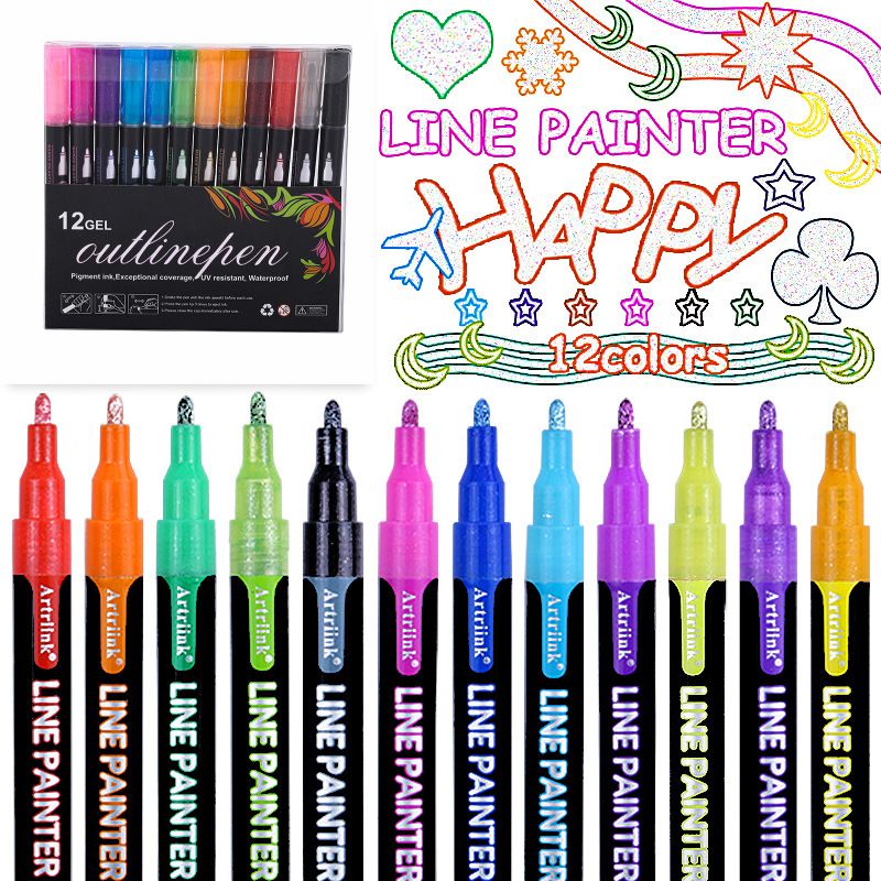 SPIDOL OUTLINE 12 WARNA💰 logo