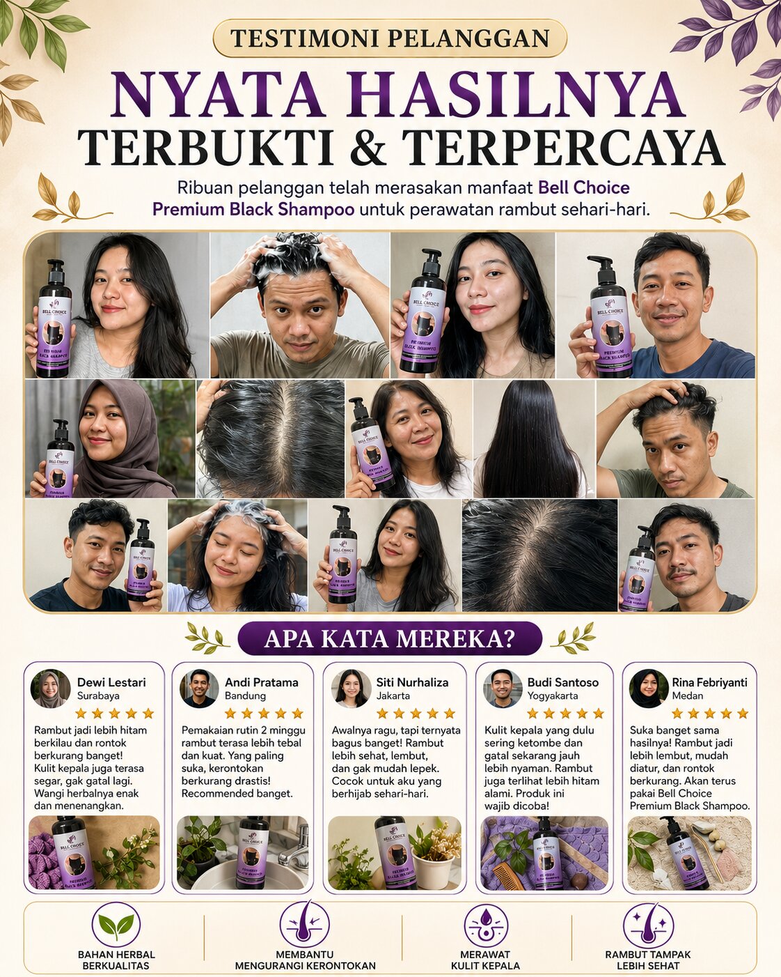 Bell's Choice Premium Shampoo