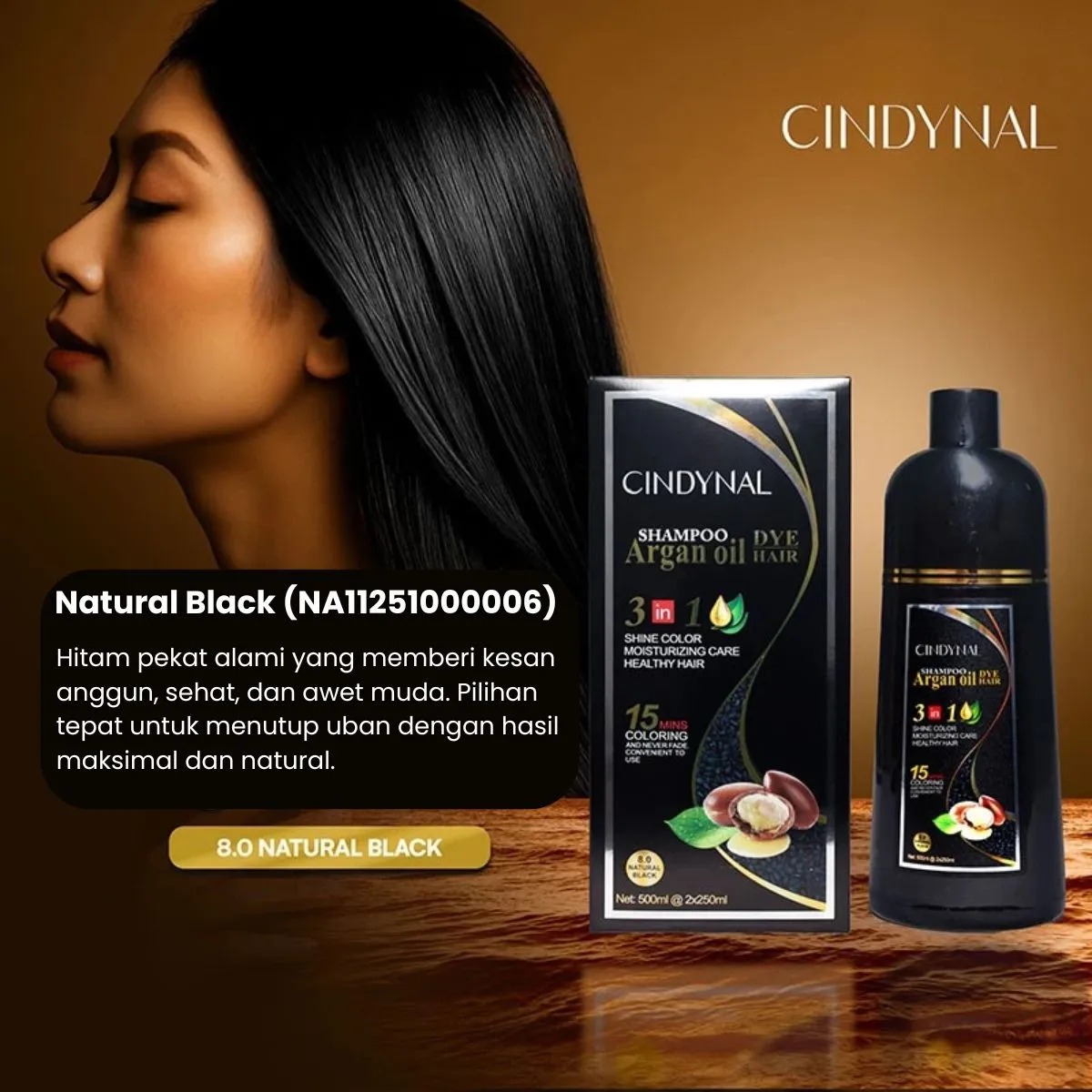 Cindynal Royal HairTint Shampo SH77-ev19
