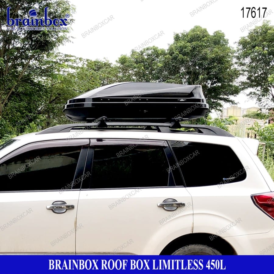Autocarepro Roof Box Limitless 450L Kotak Bagasi Atas Atap Mobil