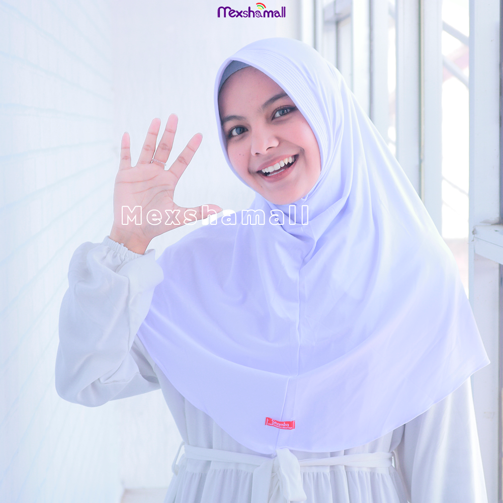 Mexshamall-jilbab Bergo Hamidah Jersey Premium