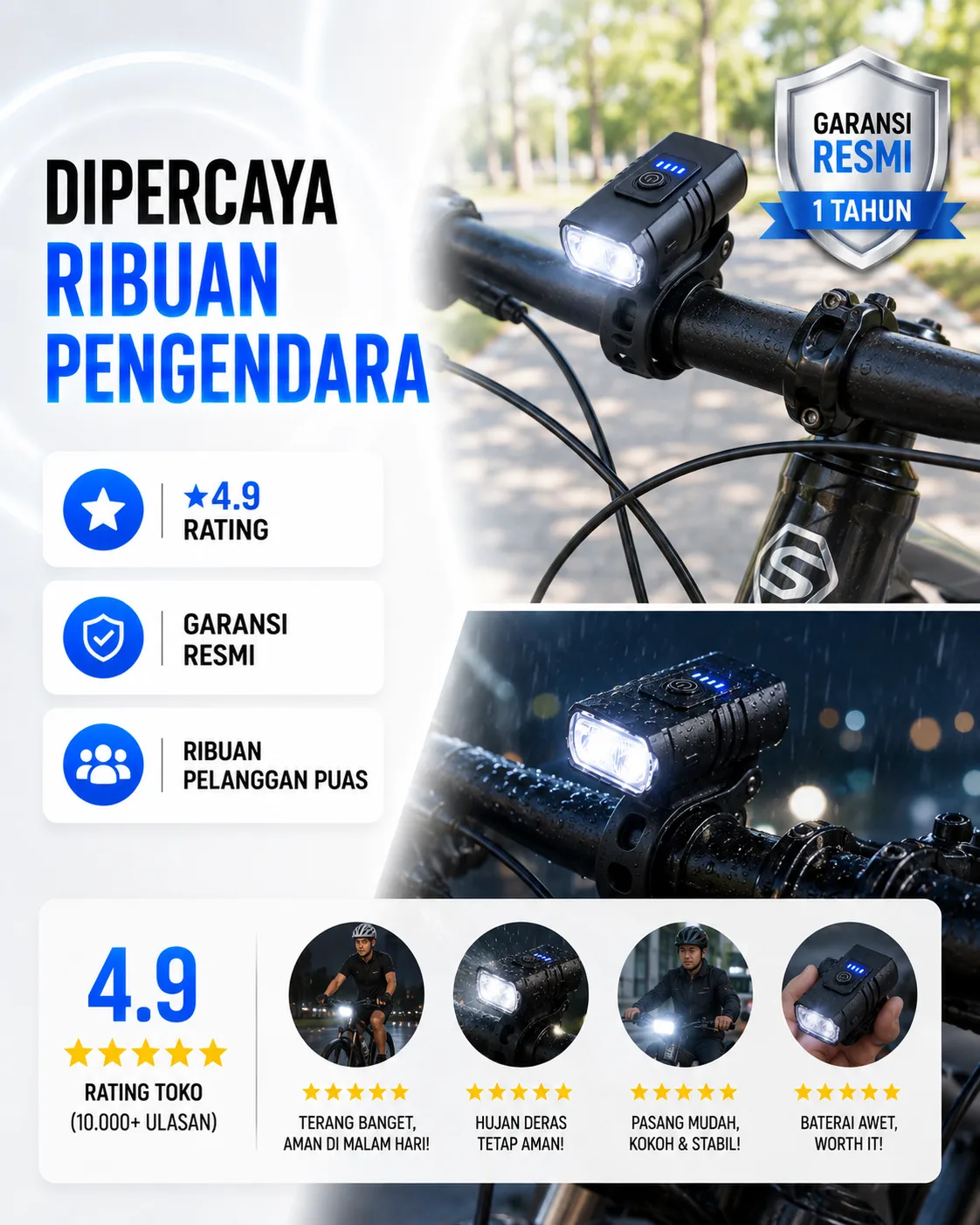 LAMPU LED 1000 LUMENS TM - BY logo