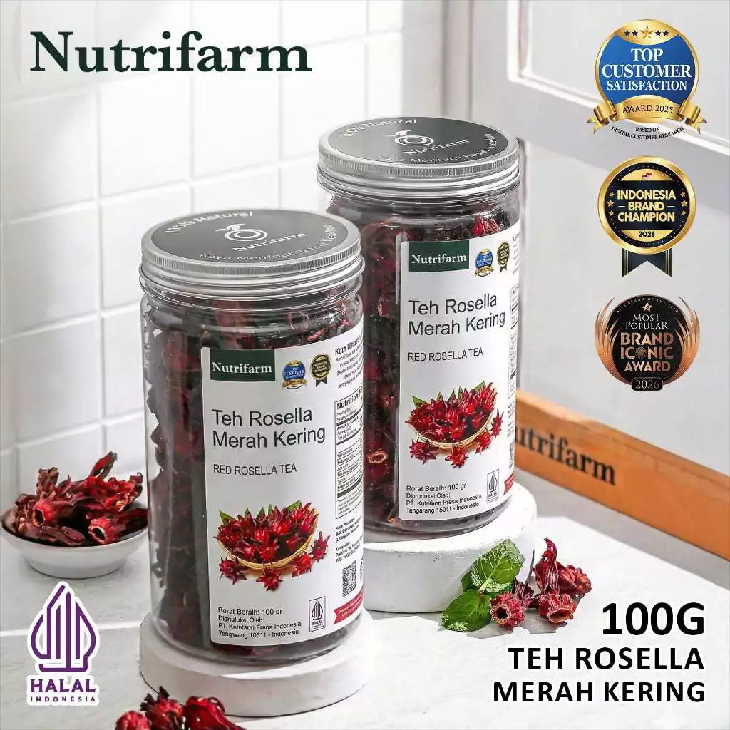 Nutrifarm Teh Bunga Rosella 100g - AM logo