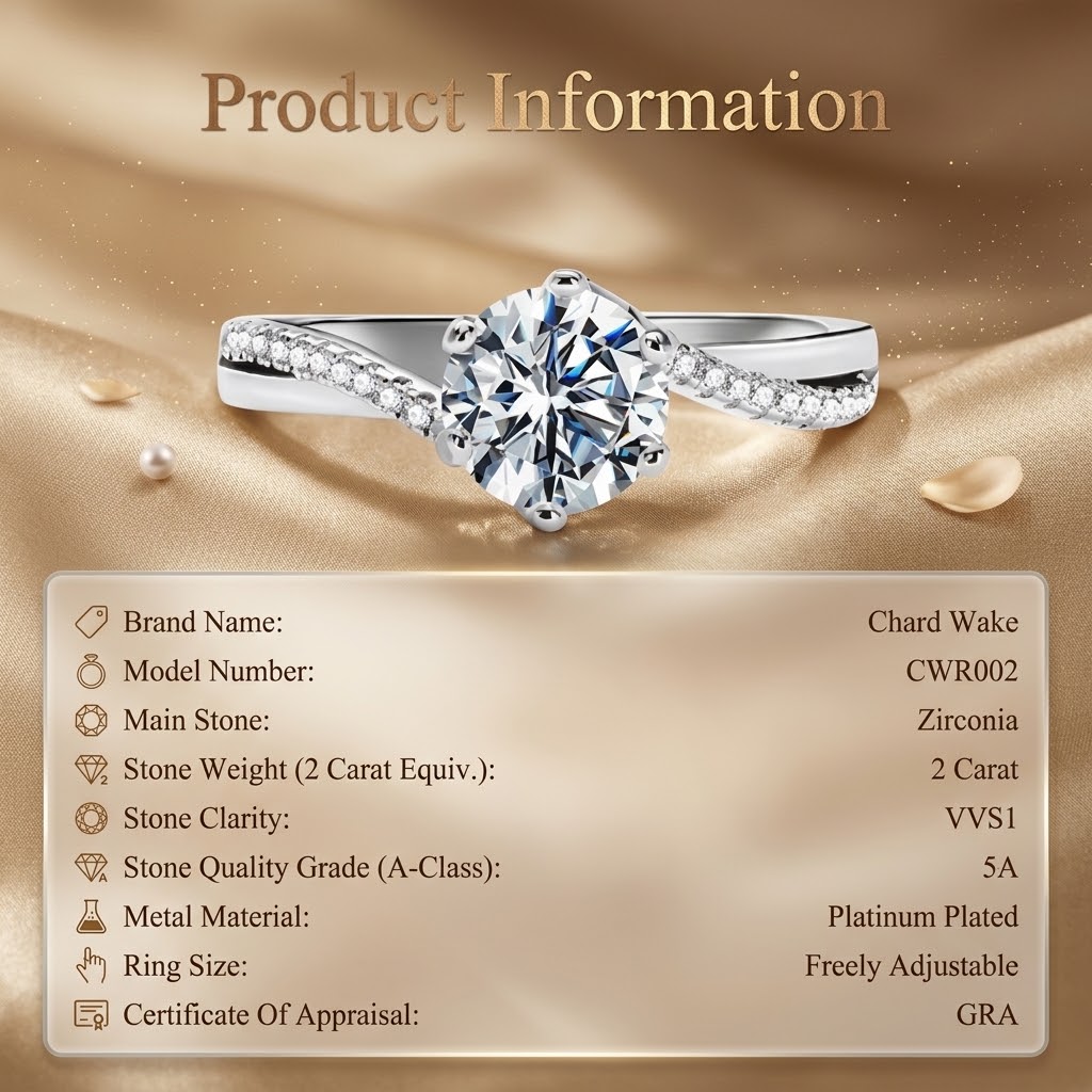 Product information cincin Chard Wake
