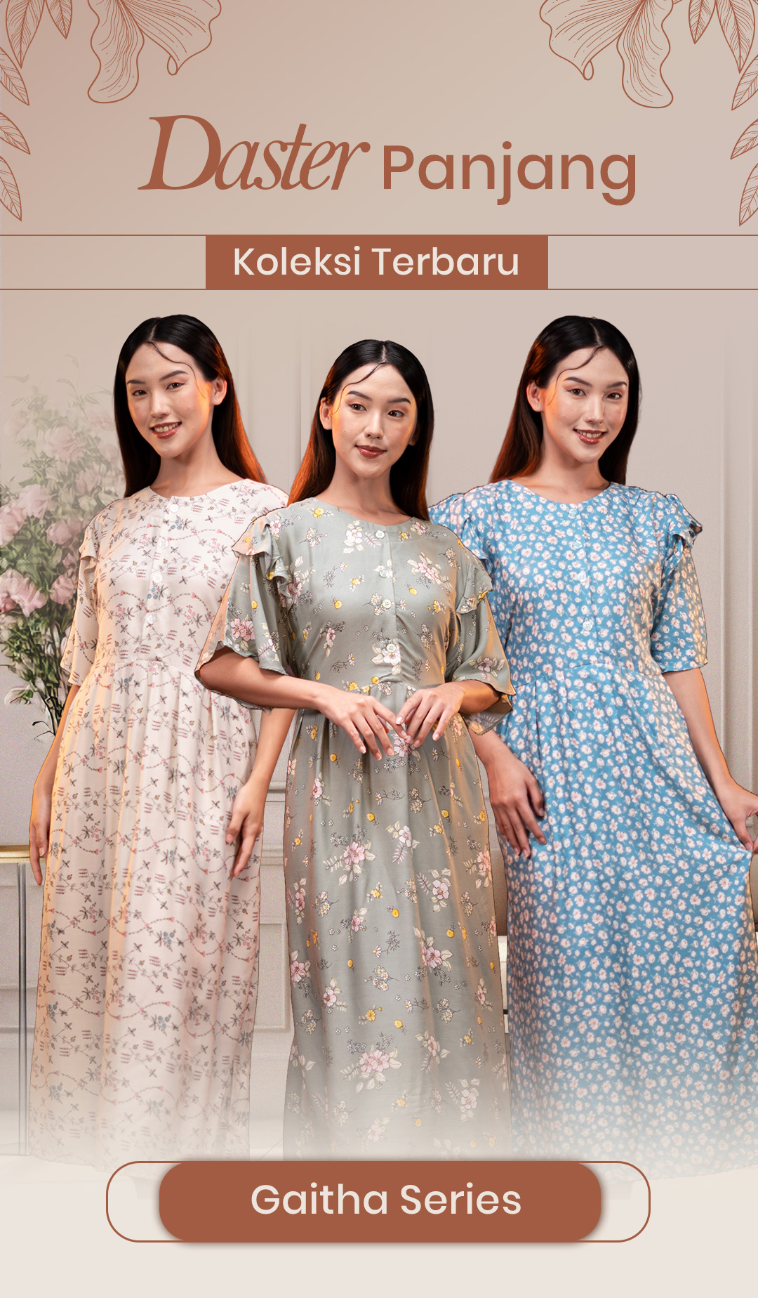 # FADS - Homewear Maxi-dress Gaitha Series 115/1 API logo