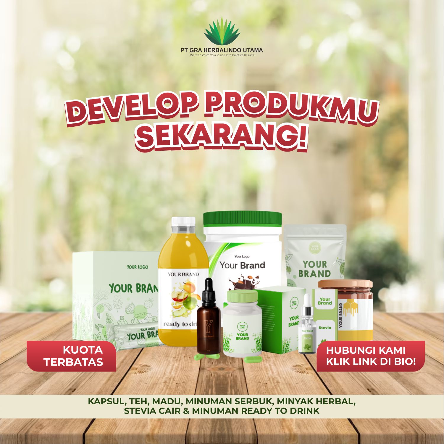 Konsultasi PT GRA Herbalindo Utama logo
