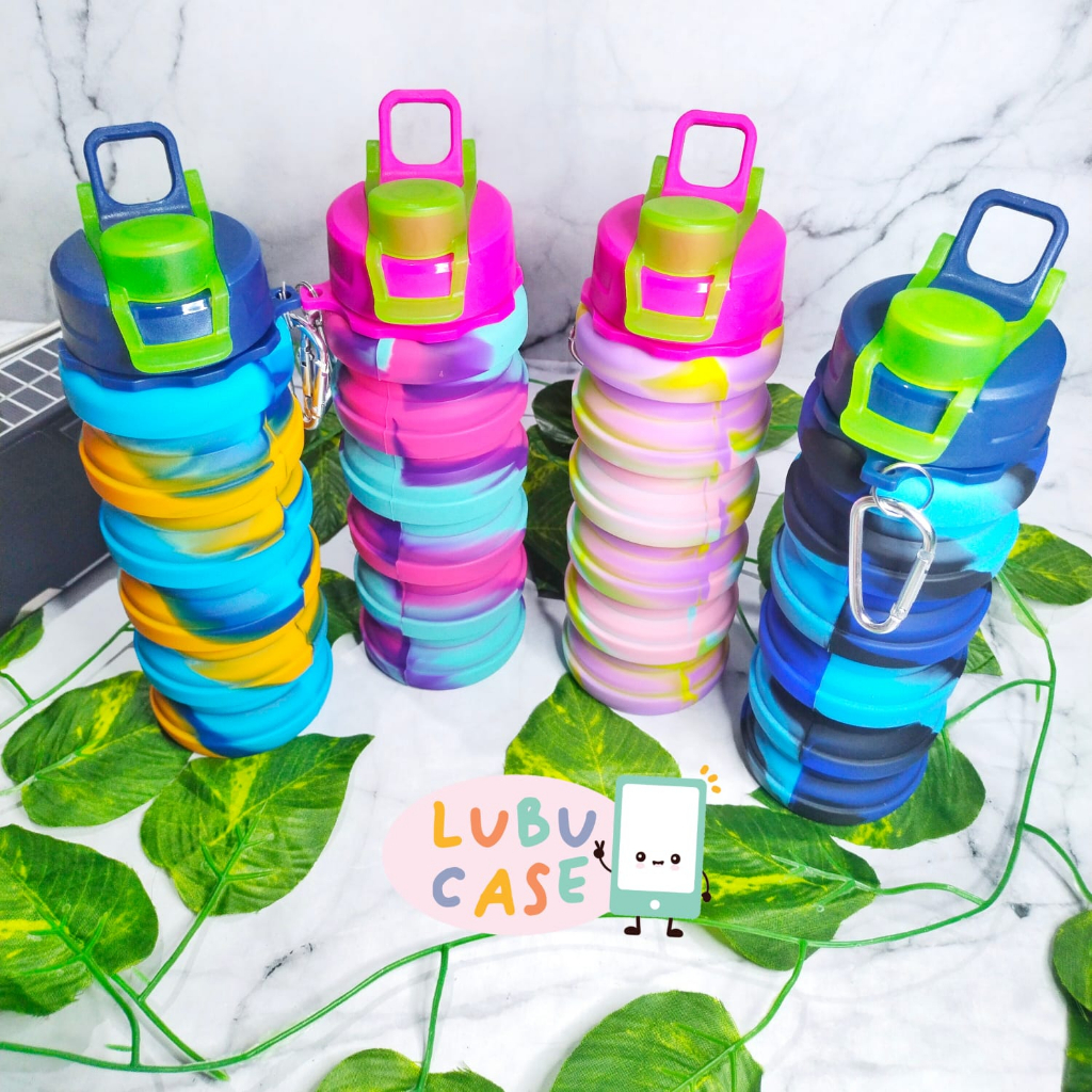 Botol Minum Silicon Lipat💰 logo