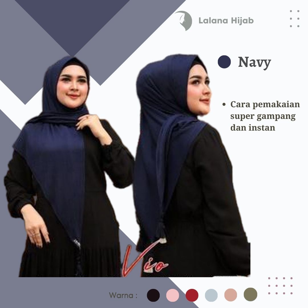 HIJAB SEGITIGA INSTAN PLISKET