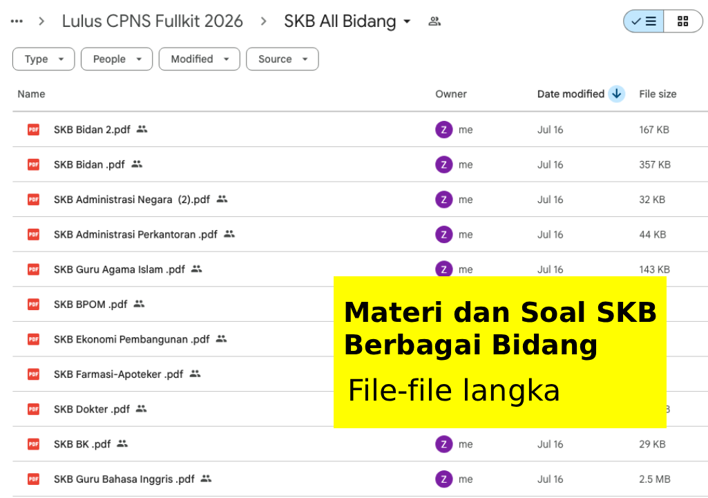 Lulus CPNS 2026 Full Kit