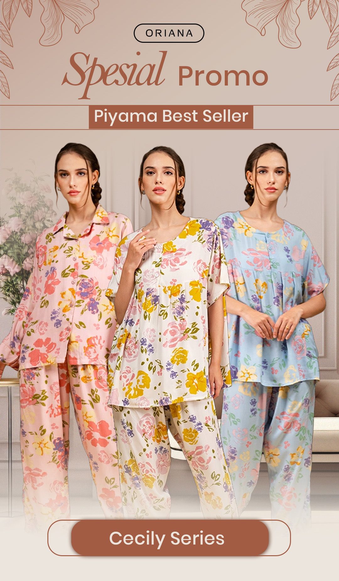 # FADS - Homewear Pajamas Perrie dan Puthi Cecily ASC logo