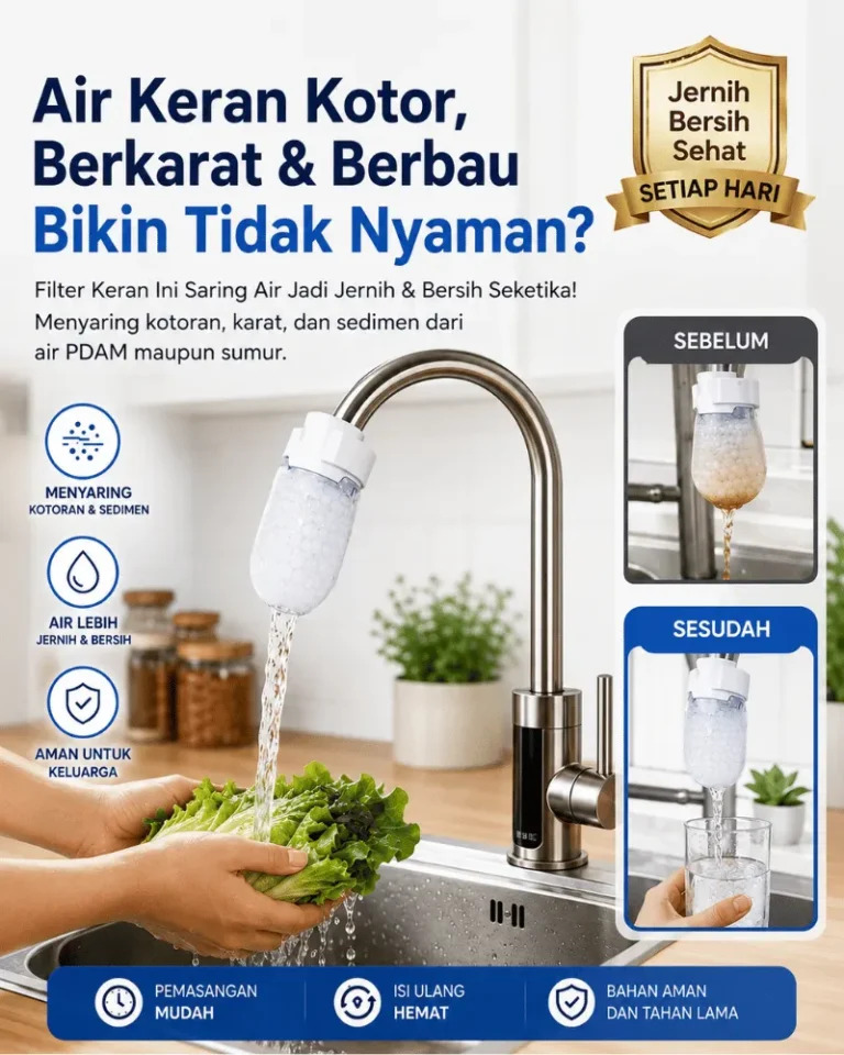 Filter Keran Air Universal Anti Karat Sendimen F-BII logo
