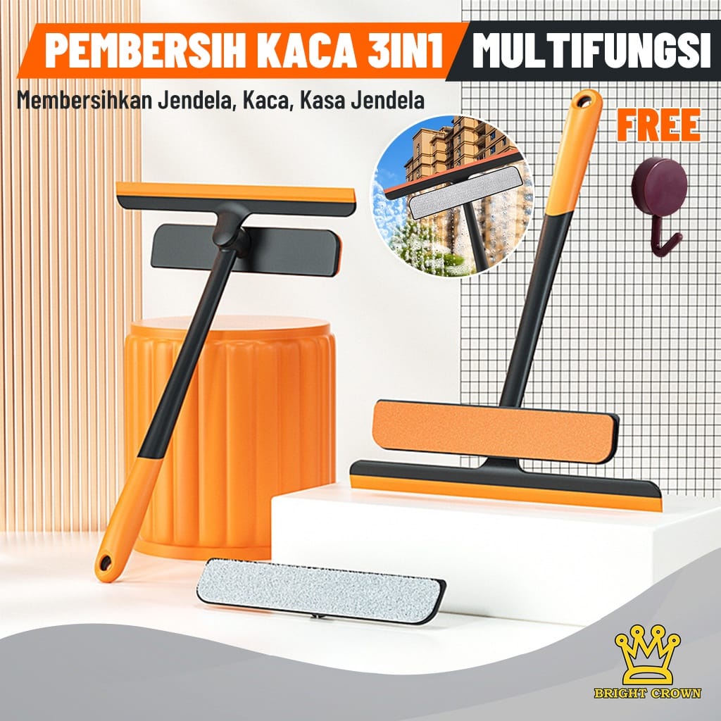 Alat Pembersih Kaca 3in1💰 logo