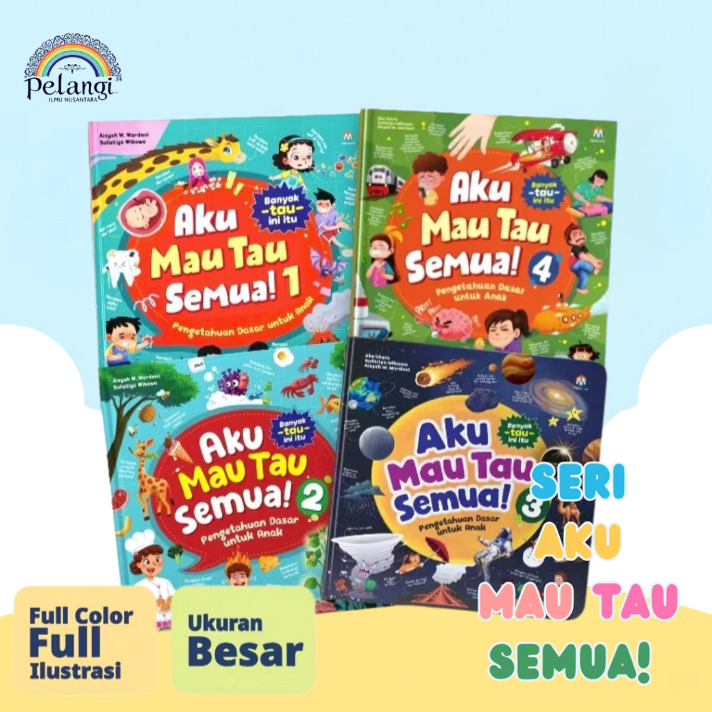 Buku Pengetahuan Anak Aku Mau Tau Semua GG AM logo