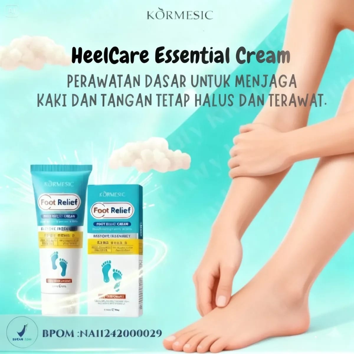 HEELCARE ESSENTIAL CREAM DD 717 logo