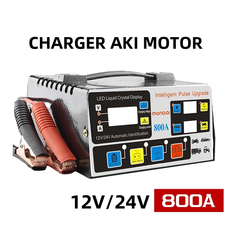 Charger Aki Intelligent Portable 800A 12v-24v - AF logo
