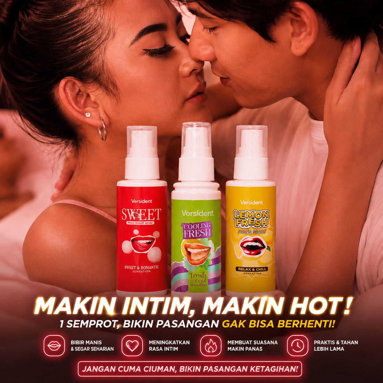 Pasangan ragu mendekat karena bau mulut