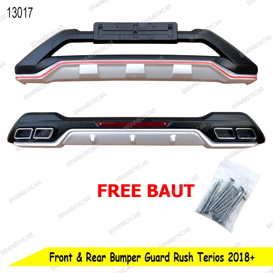 Autocarepro Bumper Guard Toyota Rush 2018+ Daihatsu Terios Tanduk Bumper Mobil