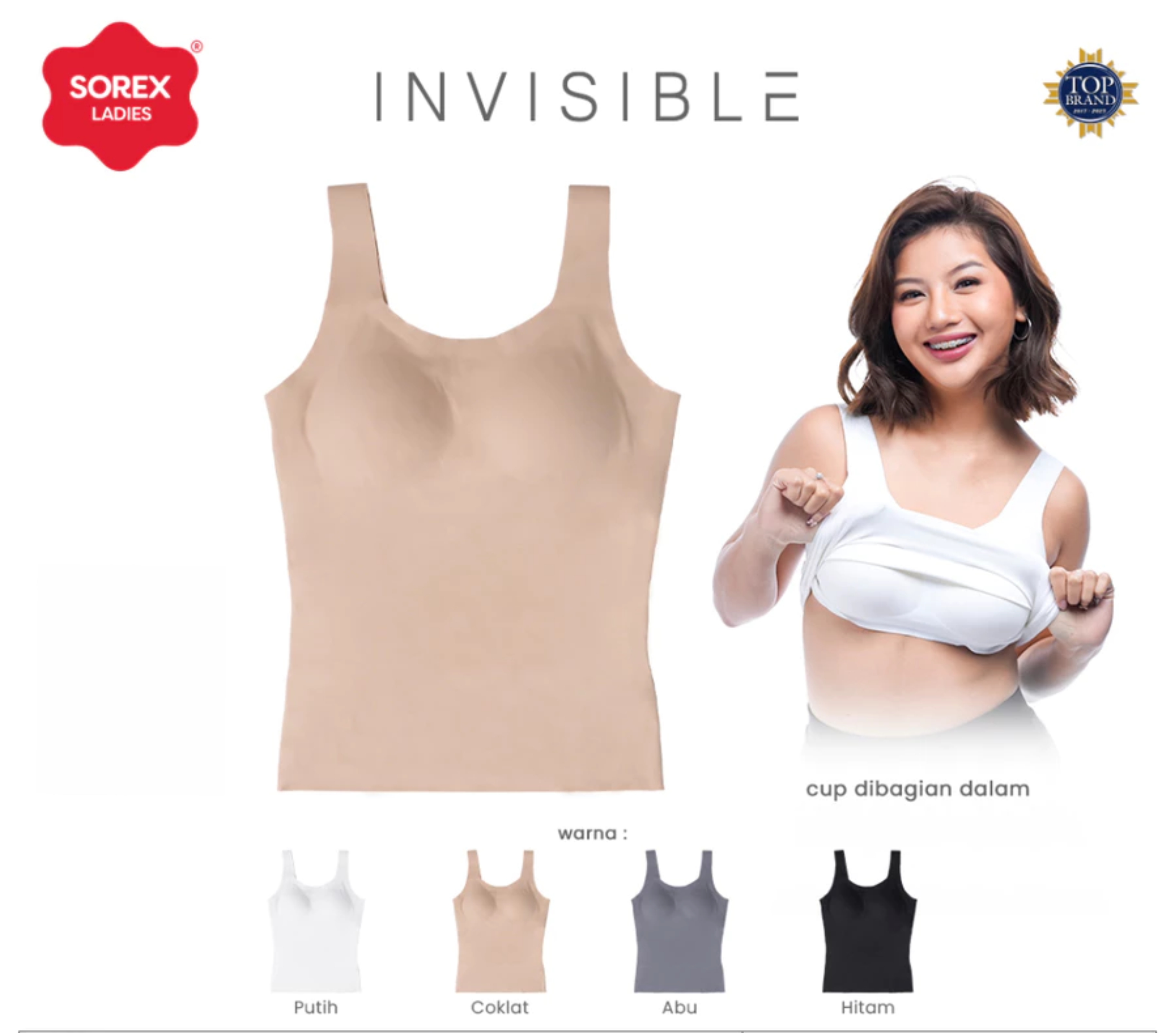 Sorex Bra Top - Front View
